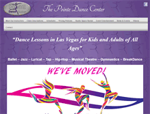 Tablet Screenshot of dance-lessons-las-vegas.com